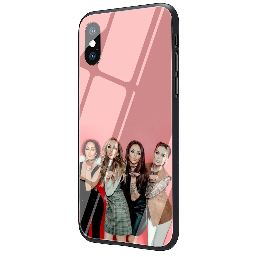 G8 Чехол для телефона Little Mix из закаленного стекла для iPhone 11 Pro 6 6S Plus 7 8 Plus X XS XR XS Max - Цвет: G8
