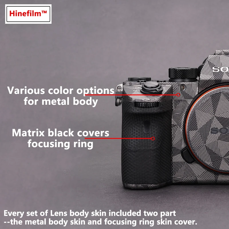 Câmera Adesivo de Pele Decalque para Sony Alpha a9 Câmera Premium Envoltórios Cases Protetor 3m Vinil Capa Filme a9 - Image 5
