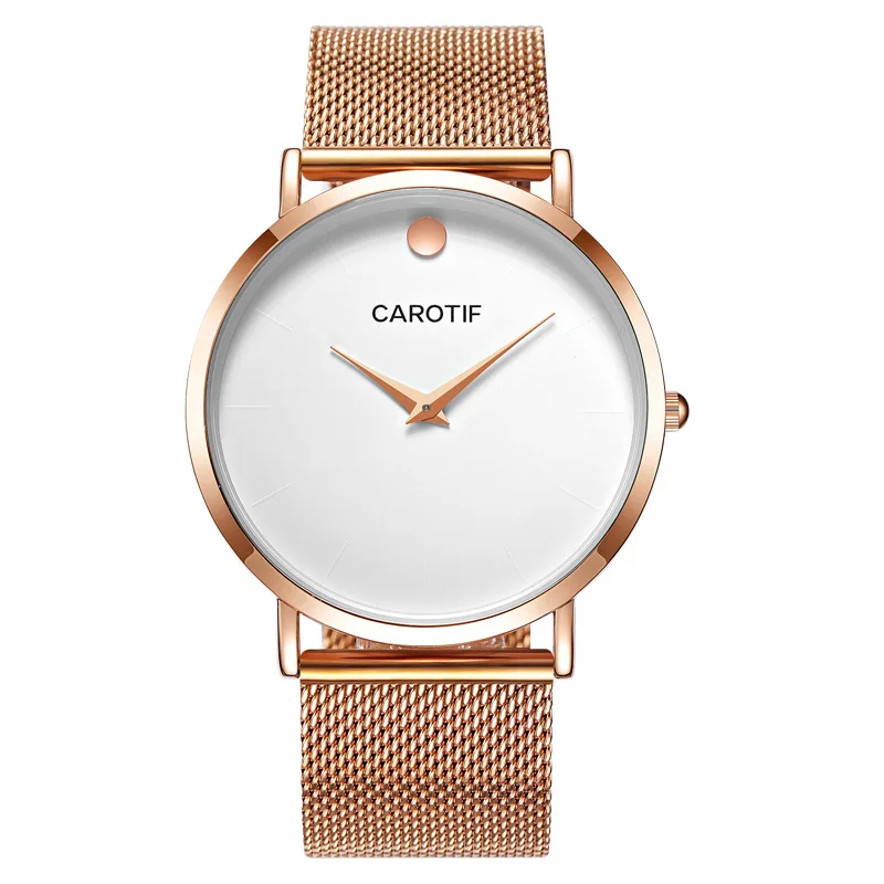 

[A Generation of Fat] Ultra-Thin Watch Quartz Watch Casual Men-Style Business Students Watch Waterproof wang dai biao