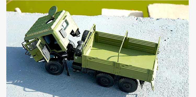 Коллекционная оригинальная 1:24 Китай SXQC SX2150 литье под давлением внедорожная Военная Игрушечная модель грузовика модель