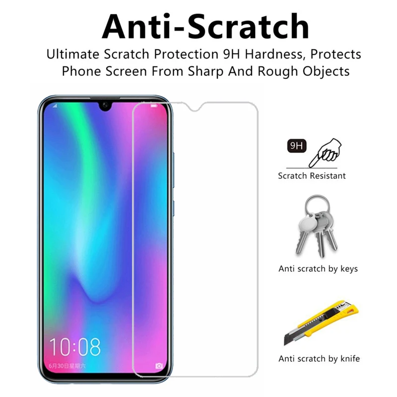 9H Защитное стекло для huawei Honor 10i закаленное стекло на Honor10i Honor 10 i Honer 10i HRY-LX1T глобальная Защитная пленка для экрана