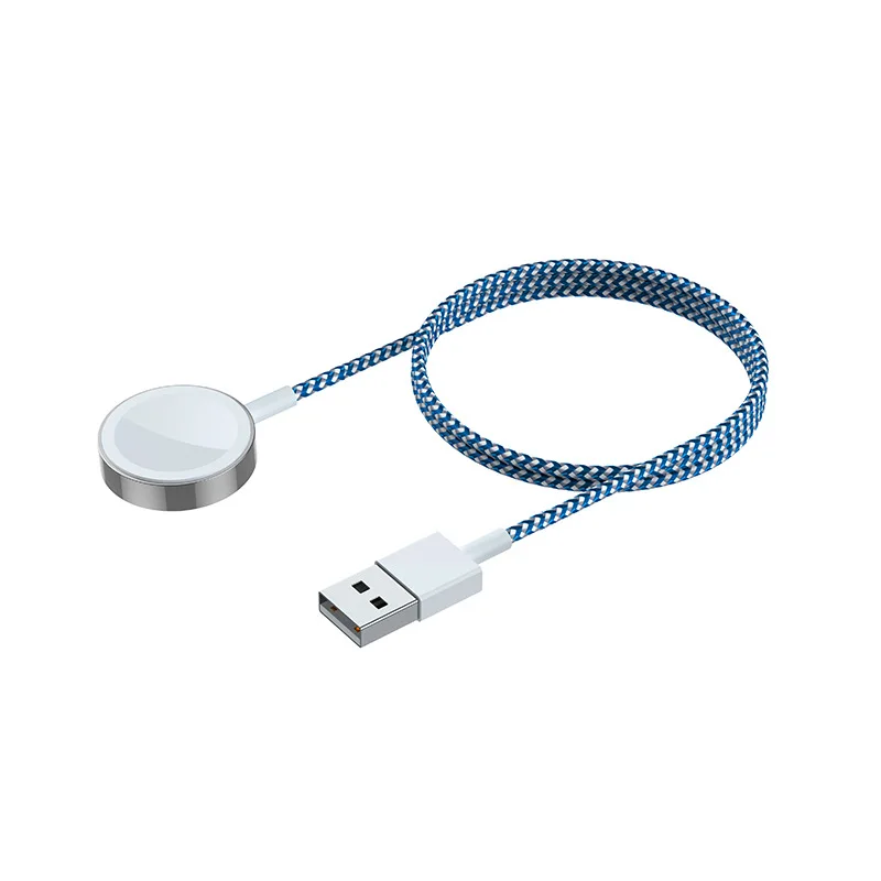 

iWatch Charger,Nylon Braided Wireless Magnetic USB Charging Cable Cord for Apple Watch Series SE/6/5/4/3/2/1 44mm 40mm 42mm 38m