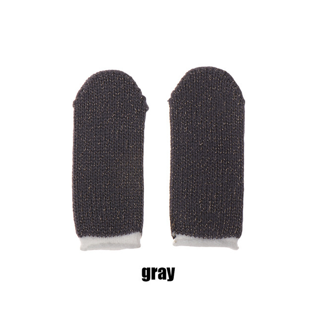 Pairs Finger Sleeve Touch Screen Gaming Gloves Sweatproof Breathable For PUBG Mobile Game Controller Fingertips