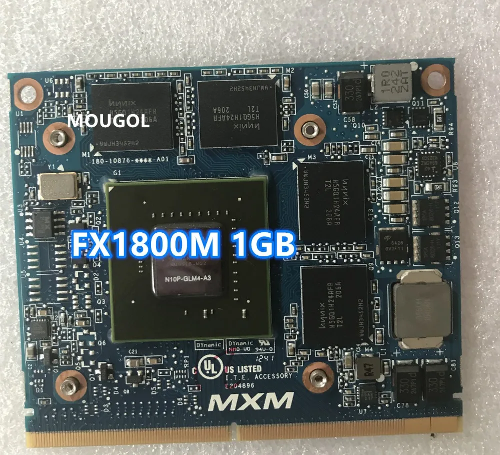 Видеокарта Quadro FX1800M FX 1800M GDDR5 1GB N10P-GLM4-A3 для hp 8540W 8540P