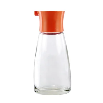 

Easy Clean Glass Bottle Kitchen Gadget Soy Sauce Pot Container Oil Dispenser Accessory Vinegar Durable Condiment Jar