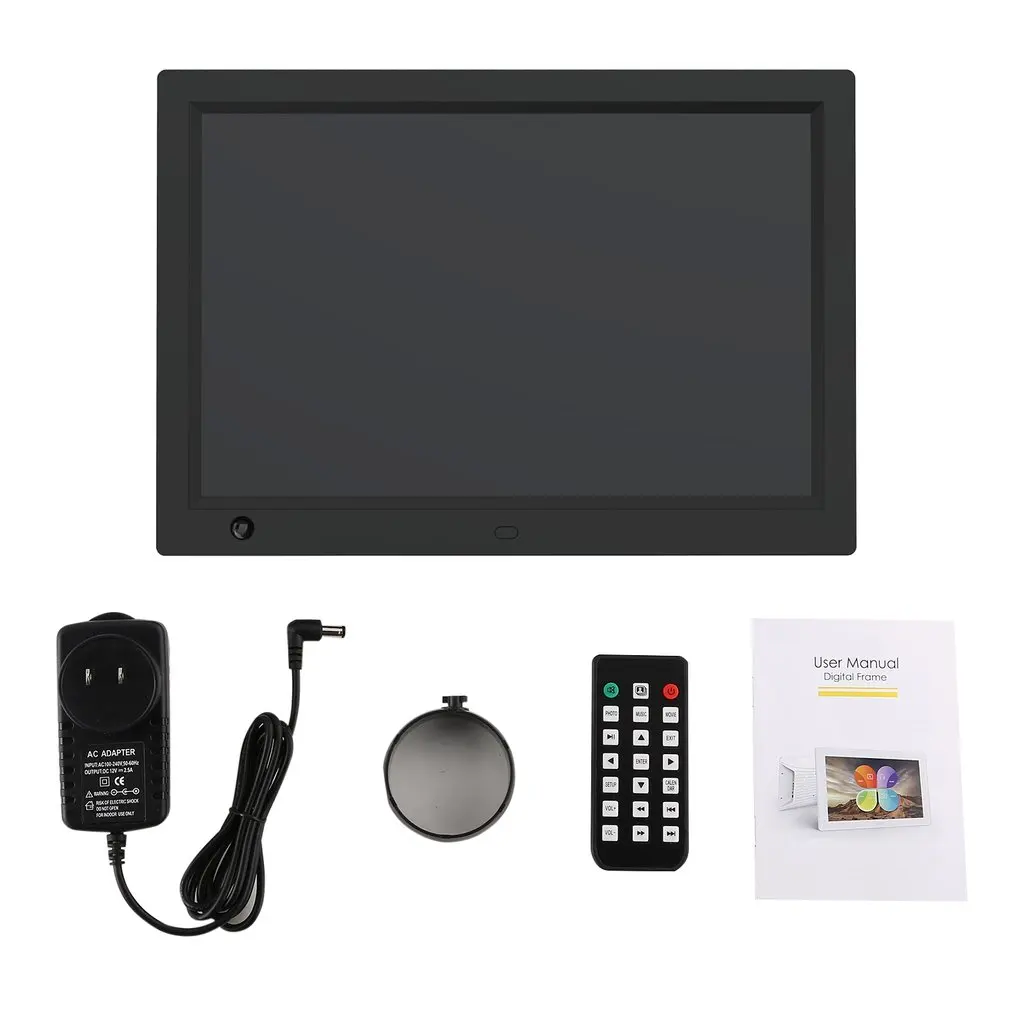 

12 inch HD LCD Digital Photo Frame & Commercial Advertising Machine Human Sensor Video Player with Remote Control
