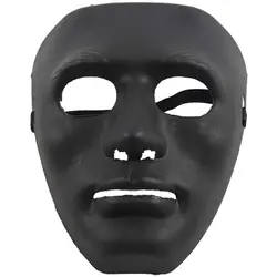 Новинка-черная маска для Хэллоуина, материал ABS