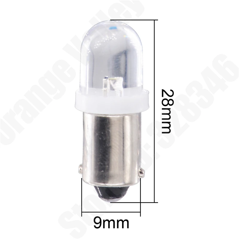 Светодиодные лампы BA9S T11 H6W 1 COB SMD для салона автомобиля чтения Верхняя лампа Авто