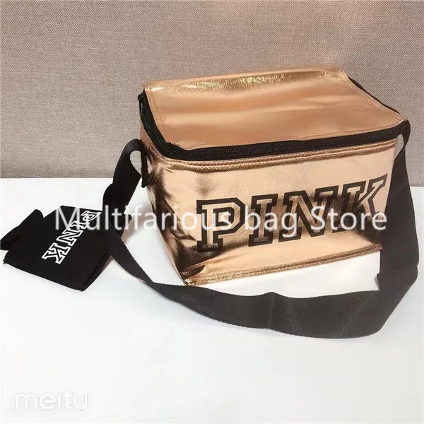 pink cooler Lunch Box
