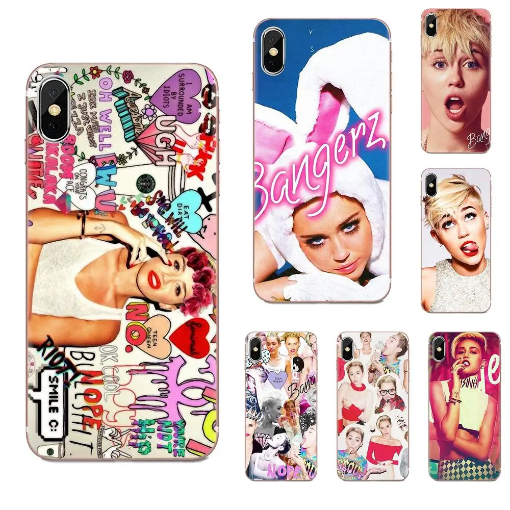 Прозрачный мягкий чехол для Xiaomi CC9 CC9E Mi 3 4 4i 5 5S 6 6X 8 9 SE Play Plus Pro Lite A1 Mix 2 Note Miley Cyrus Bangerz