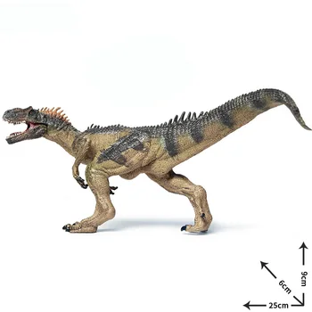 

New Allosaurus Animal Figure Toys Simulated Jurassic World Dinosaur Cognition Animal Action Figures Kids Plastic Cement Toys