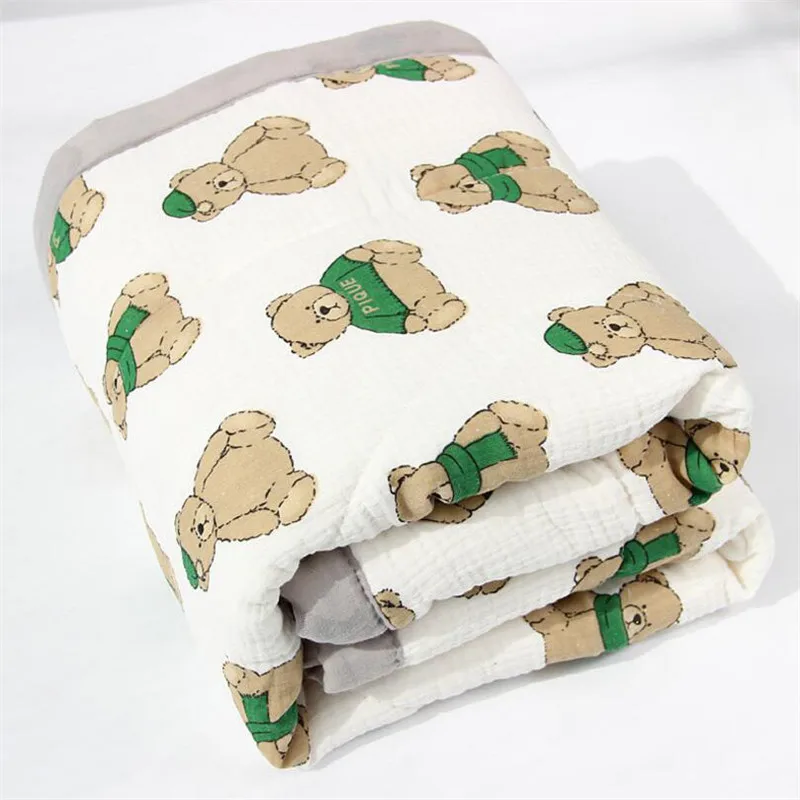 110x150cm cotton kids bedding quilt baby nursery school sleeping blanket quilt soft warm light children blanket
