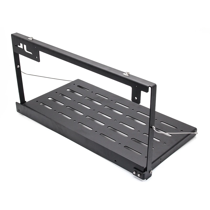 

YAIT Multifunction Tailgate Table for Jeep Wrangler JL 2018 Tail Door Rack Storage Bracket Rear Bezel Rear Foldable Frame