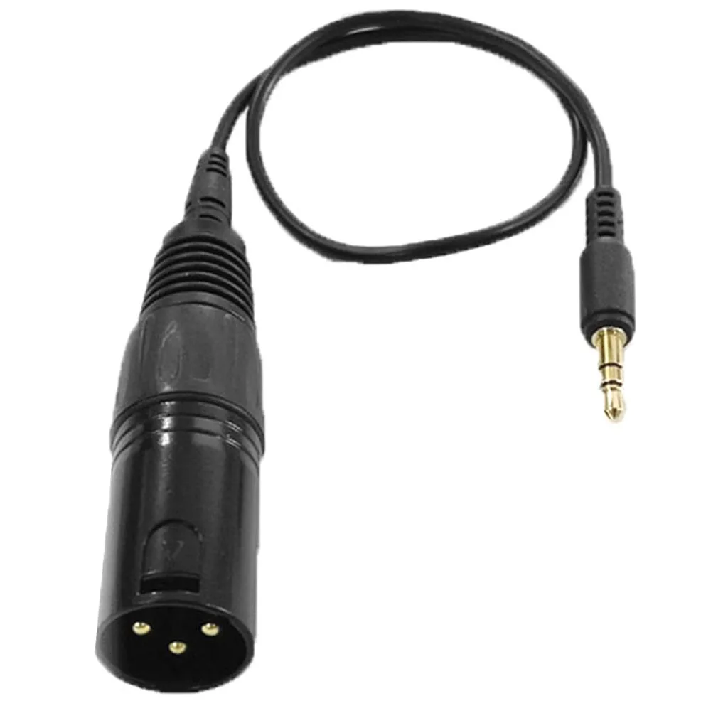 35 см TRS Mini Be Male To 3 Pins 3 Poles XLR Female Аудио микрофонный кабель