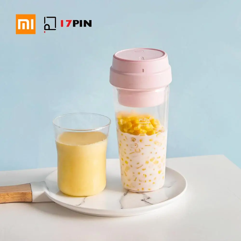 

Xiaomi Mijia 17Pin Starry Fruit Cup Juicer 400ml Portable blender Orange Juice Machine Food Processor Magnetic 30 Seconds 4
