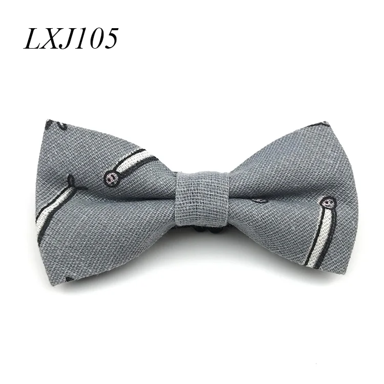 Bowtie 10 Новое поступление хлопок из разной Ткани Цветной Мультфильм Лук мужской галстук галстуки - Цвет: Bowtie 10