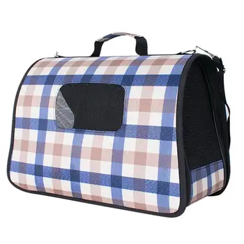 

1PC Pet Bag Foldable Single Shoulder Backpack Portable Pet Carrier Cat Dog Pouch Breathable Pet Storage Bag For Travle Outdoor