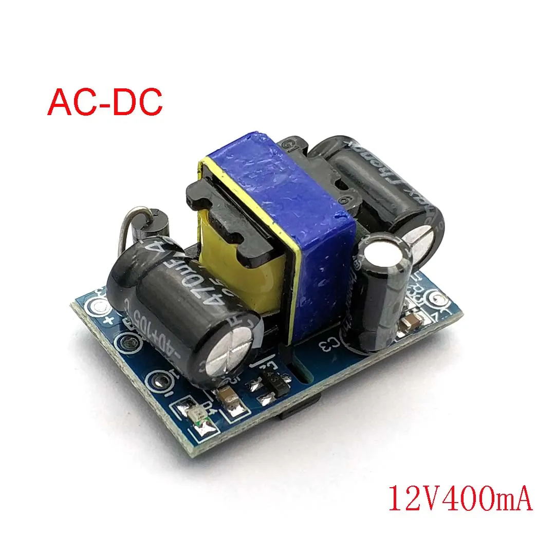 

12V400mA Mini Switch Power Supply Module Board Built-in Module Power Supply AC-DC Step-down Module 12V400mA Switching