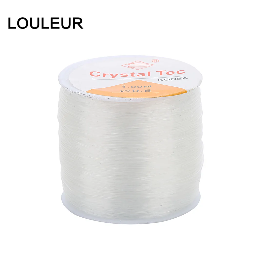 Strong Stretchy Elastic Ropes White Crystal String Cord 55/80/100m/roll Beading Wire Thread DIY Jewelry Bracelet Necklace Making 