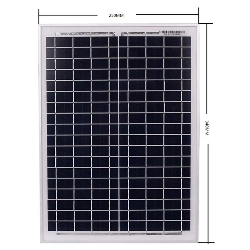 Черные 18V20W солнечные панели+ 12 V/24 V Солнечный контроллер с интерфейсом Usb источник питания для путешествий