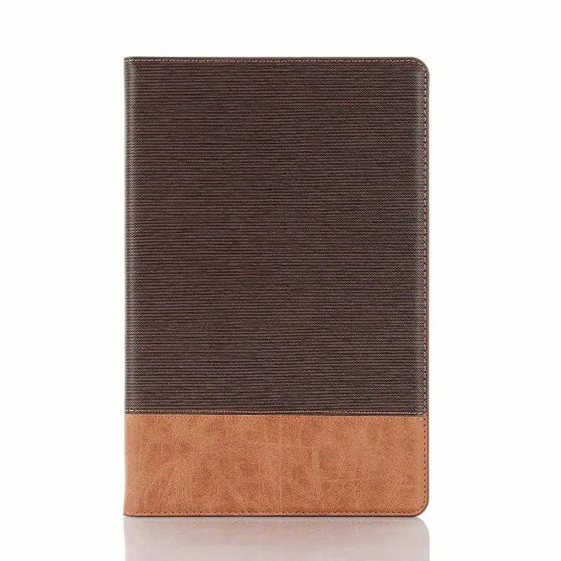 Dark Brown Роскошный ковбойский кожаный чехол для Samsung Galaxy Tab S6 10,5 SM-T860 SM-T865 T860 T865 чехол Funda Capa Smart Stand Shell - Цвет: Dark Brown