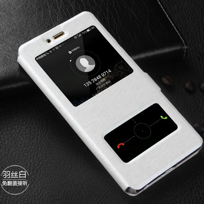 White Шелковый кожаный текстурный чехол для huawei P20 Lite P10 плюс P7 Коврики 7 8 9 10 Pro Чехол на huawei P8 Lite чехол для P9 Lite - Цвет: White