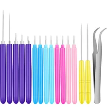 Needle-Pen Quilling-Tools Slotted-Kit Rolling-Curling 16pieces-Paper Handmade 7-Different-Sizes