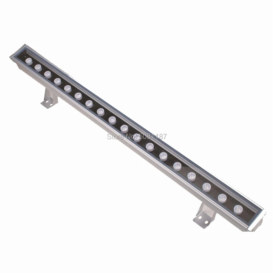 Настенный RGB Светодиодный прожектор DMX512 длина 1 м 18 Вт с дистанционным