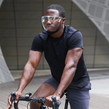 

Full Face Mask Professional Eyes Protection Safety Riding Onion Goggles Mask Transparent Waterproof Against Droplets Face Shield