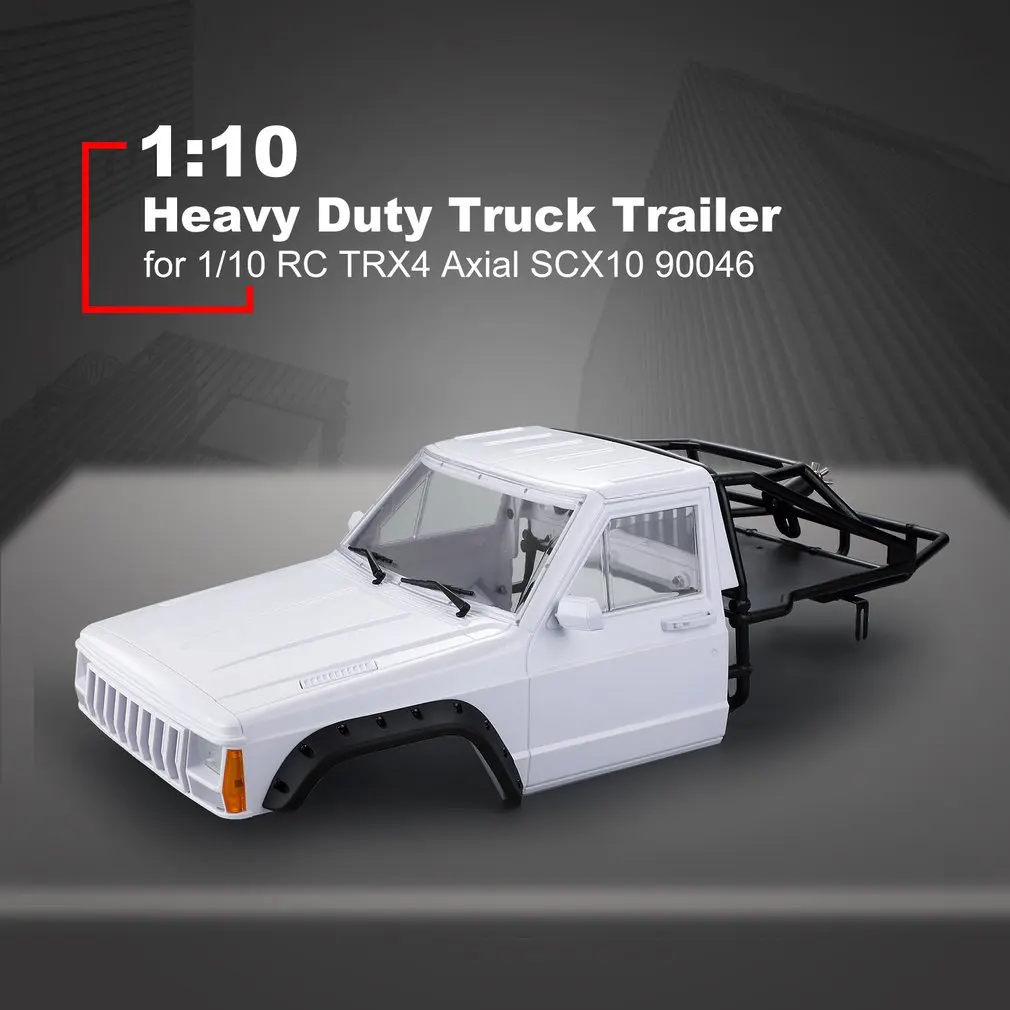 Радиоуправляемая машина Cherokee Body Cab& Back-Half Cage для 1/10 RC Crawler Traxxas TRX4 Axial SCX10 90046 Redcat GEN 8 Scout II