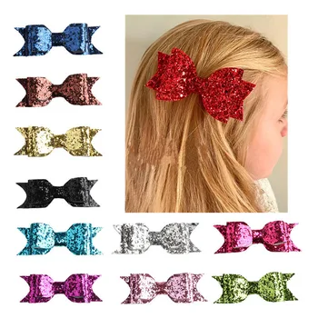 

Sequin Hair Bows Hair Clip Baby Hair Clips Hairgrips Headwear Fashion Baby Hair Accessories Girls Hairpins Baby Head dress