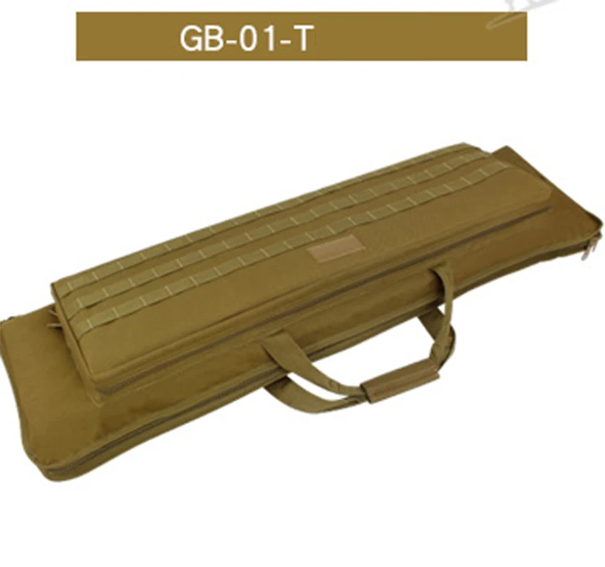 Тактический тяжелый скольжения переноски двойной винтовки Чехол сумка для ружья для M4 Охота страйкбол военная сумка на плечо рыболовный рюкзак пистолет защита