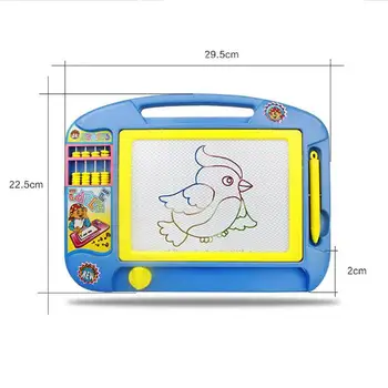 

None Children Magnetic Drawing Board Erasable Sketch Doodle Pad Writing Art Toy