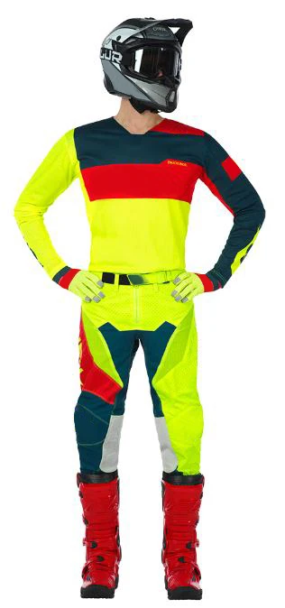 

2020 ONE MX/ATV/DH Racing Element Neon motocross MX off-road Racing Dirt Bike gear - Jersey Pants combo set