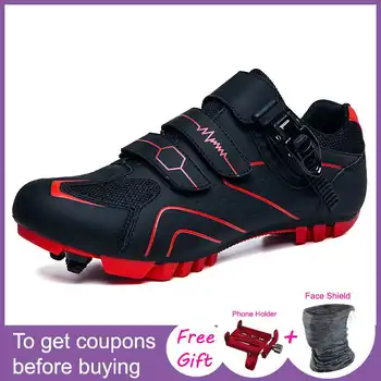 

2020 New Road Cycling Shoes Women Professional Locking Shoes MTB Shoes Men's Bike Shoes Bicycle Riding Shoes Ciclismo Shoes