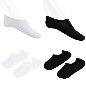 

Bamboo Fiber Causual Socks Men Invisible Loafer Boat Liner Low Cut Nonslip Cheap High Quality Thin Standard Solid Drop Shipping
