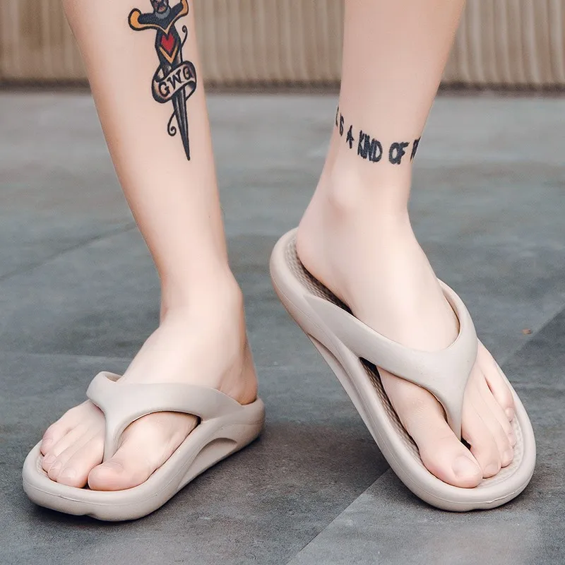 تنفس الشاطئ شبشب رجالي حجم كبير للجنسين الوجه يتخبط الصيف الترفيه الشرائح أحذية رجالي خفيفة الوزن الصنادل الناعمة Zapatillas