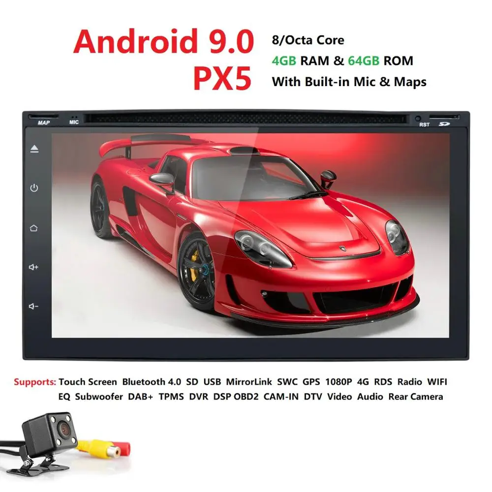7\Android9.0 OctaCore universal car radio gps android 2din Car DVD Player GPS NAVIGATION For VW Nissan TOYOTA Volkswagen peugeot 7\Android9.0 OctaCore universal car radio gps android 2din Car DVD Player GPS NAVIGATION For VW Nissan TOYOTA Volkswagen peugeot