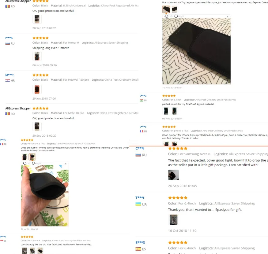 Universal Neoprene Pouch Bag Sleeve Case For iPhone 11 Pro Max XS Max XR XS 8 7 Plus 6 6S Plus 5 5SE 5S 5C 4 4S (7)