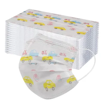 

50/100pcs Disposable Mask For Kids Cartoon Face Cover Mouth Muffle Masque Enfant Skin Care Kids Mask Mascarillas Infantiles