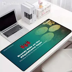 Tapete do mouse lula jogo bonito mouse pad xl computador acessórios gamer mousepad empresa tapete de borracha mausepad teclado de jogos