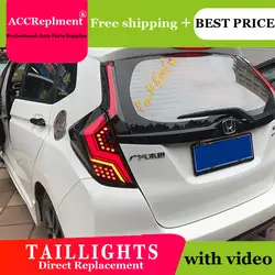 Авто. PRO 15-17 для Honda fit светодиодный задние фонари для excelle-XT светодиодный задние фонари A4 модель светодиодные задние фары Тюнинг автомобилей