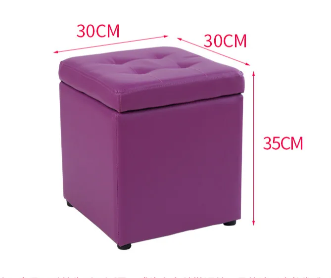 Small storage stool modern sofa fashionable bench creative storage bench kids furniture vanity stools Synthetic Leather Small storage stool modern sofa fashionable bench creative storage bench kids furniture vanity stools Synthetic Leather