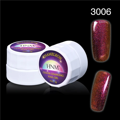 HNM изменение цвета Хамелеон Гель лак для ногтей гибридные Лаки замочить от УФ-гель лак Gellak Lucky Ink Полупостоянный 5 мл - Цвет: 3006