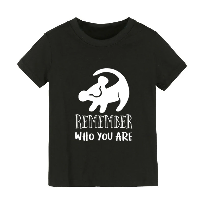 Детская футболка с надписью Who You Are Lion | Мать и ребенок