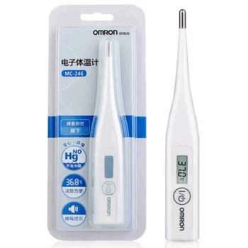 

Mercury-free Digital OMRON MC-246 LCD Thermometer Baby Adult Under Arm Temperature Fever Measuring Temperature Tool Baby Care