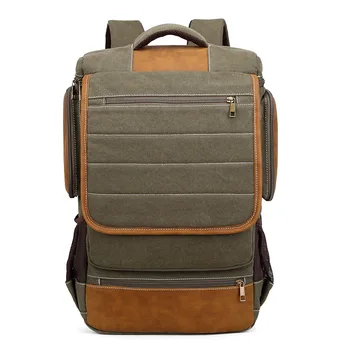 

New Unisex Large Capacity Canvas Fabric Backpack Multi-function Outdoor Travel Casual Fashion Bag