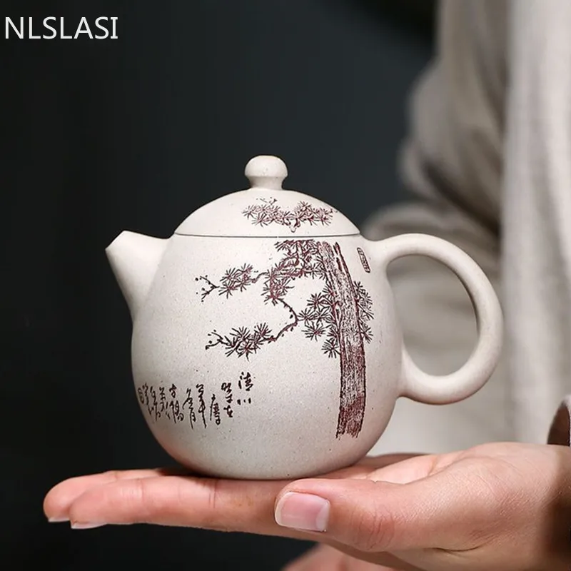 Yixing Pottery Purple Sand Teapot Dragon Design TE23-19 