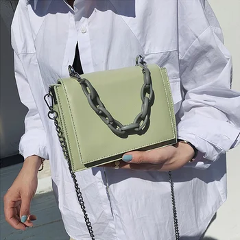 

High Quality New Solid PU Leather Women Crossbody Bags 2020 Luxury Design Handbags Ladies Shoulder Messenger Bag Female Purses