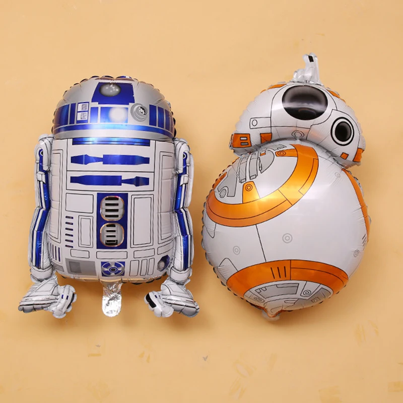 BB-8-робот Звездные войны алюминиевая пленка Гелиевый шар для будущей мамы